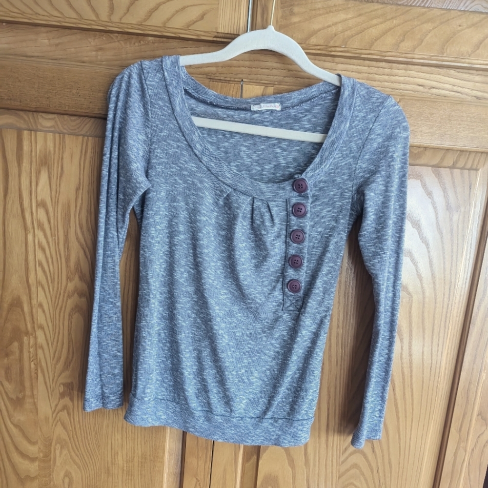 One Clothing Size Small Purple Shirt